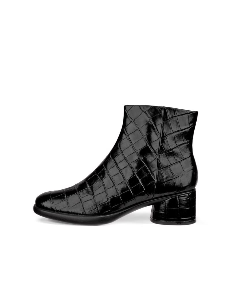 BLACK ECCO Sculp LX 35 W Boot LEA
