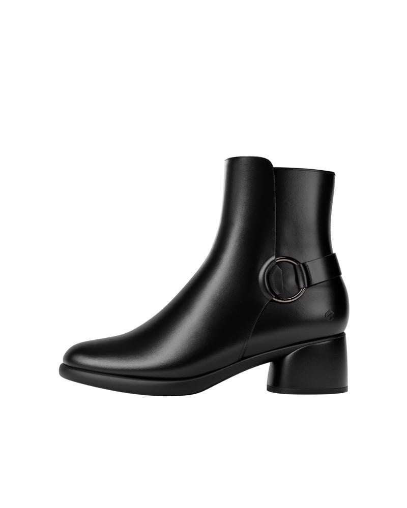 BLACK ECCO SCULPTED LX 35 W MID-CUT
