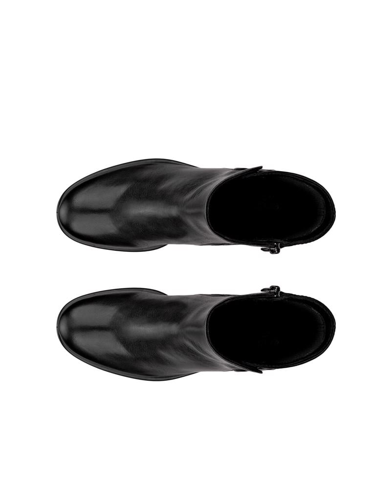 BLACK ECCO SCULPTED LX 35 W MID-CUT