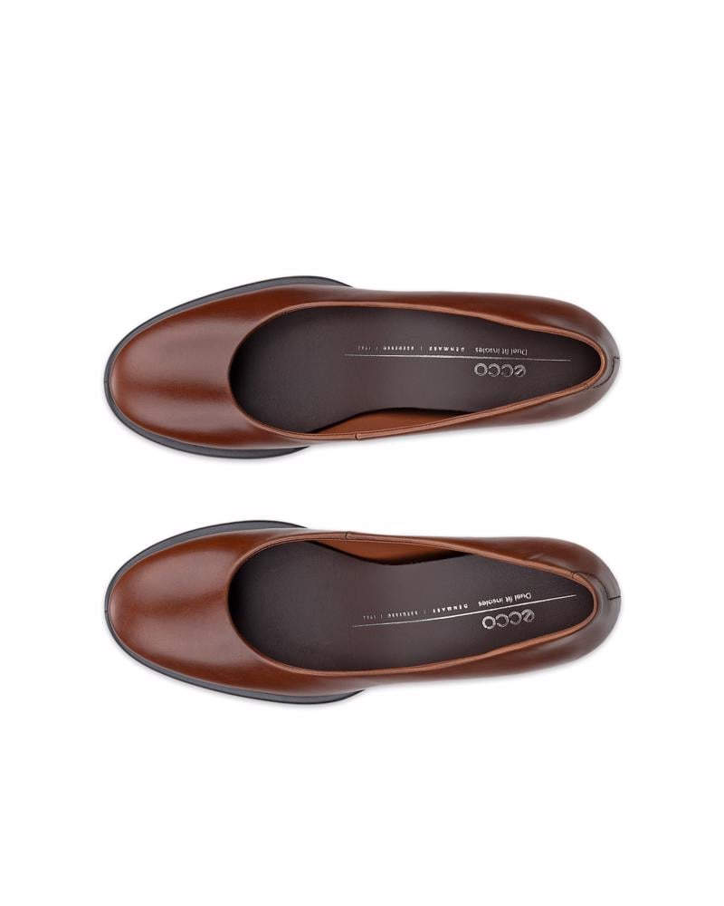 Brown ECCO SCULPTED LX 55 PUMP