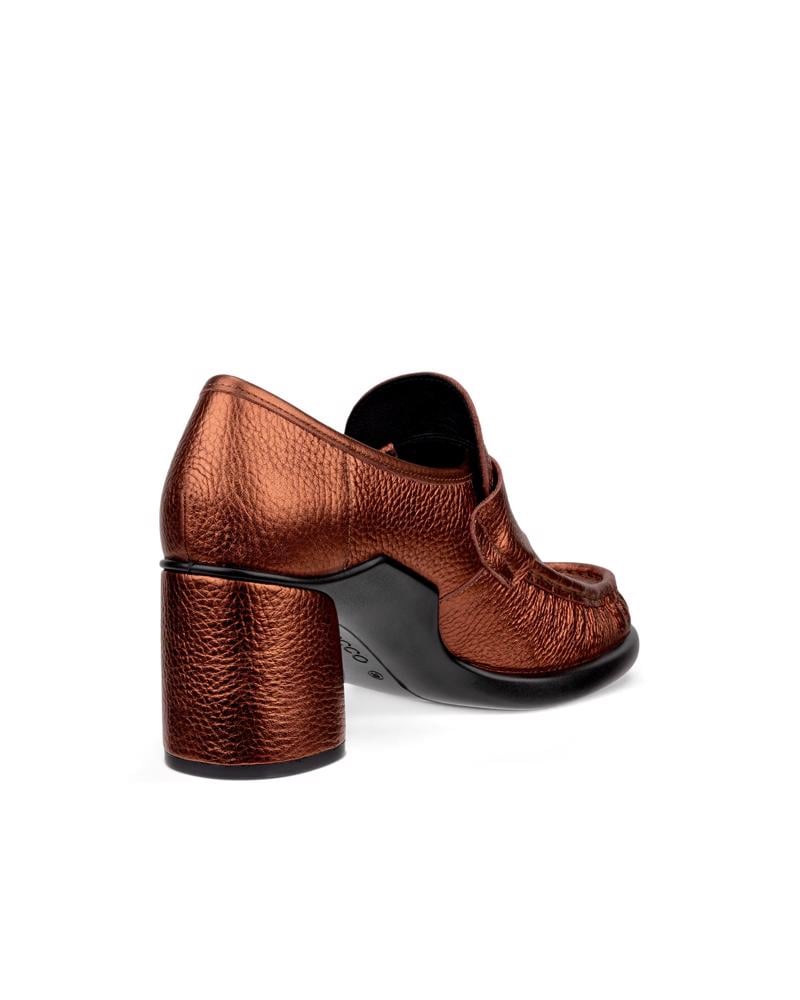 Brown ECCO Sculp LX 55 W Loafer LEA