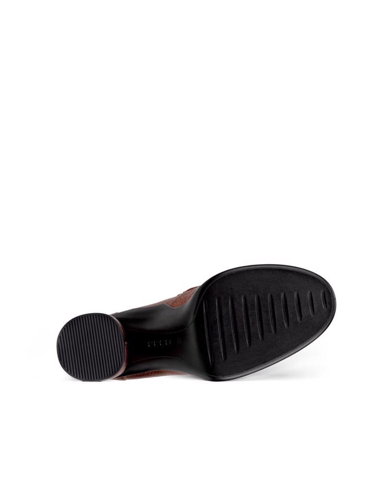 Brown ECCO Sculp LX 55 W Loafer LEA