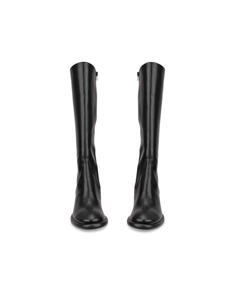 BLACK ECCO SCULPTED LX 55 TALL BOOT