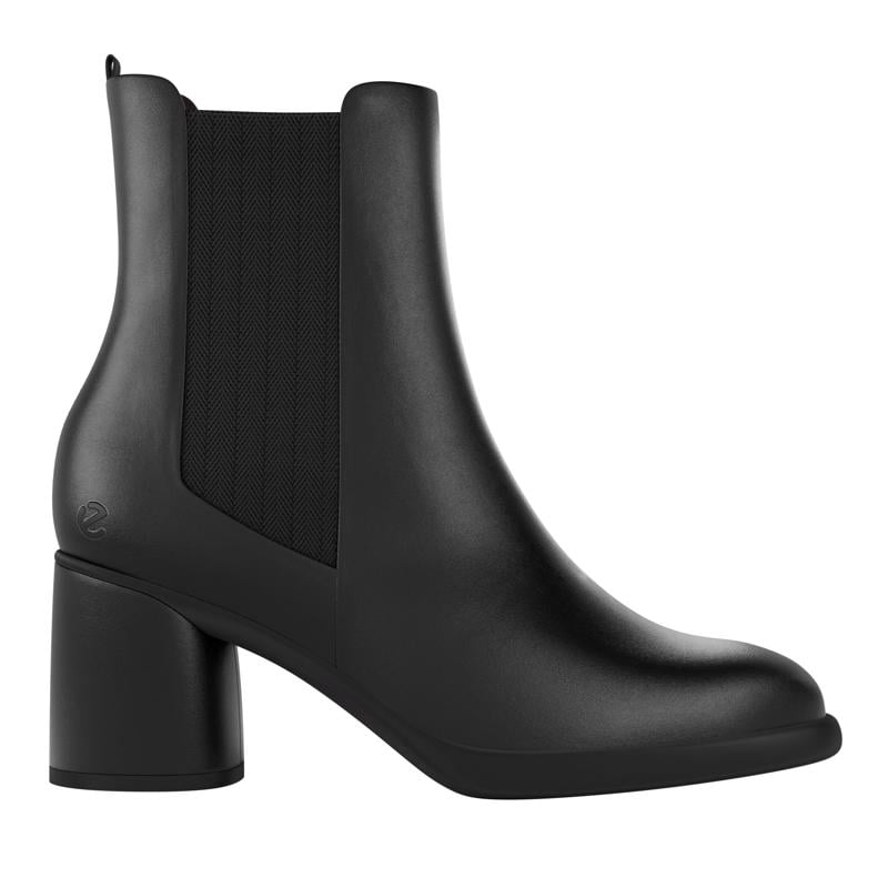BLACK ECCO SCULPTED LX 55 CHELSEA