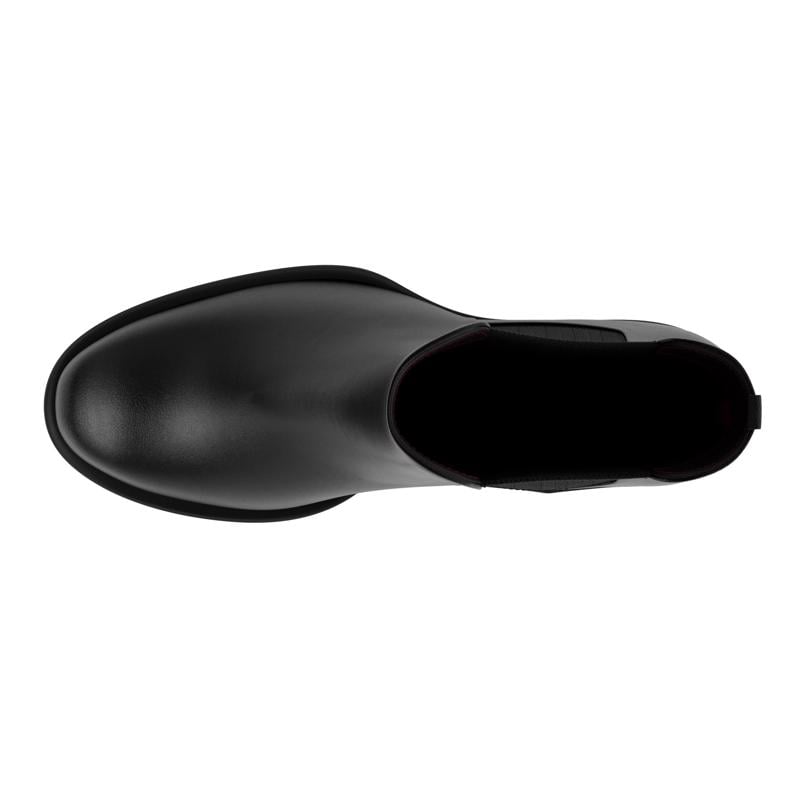 BLACK ECCO SCULPTED LX 55 CHELSEA