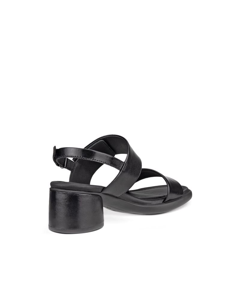 BLACK ECCO Sculpted Sandal LX 35