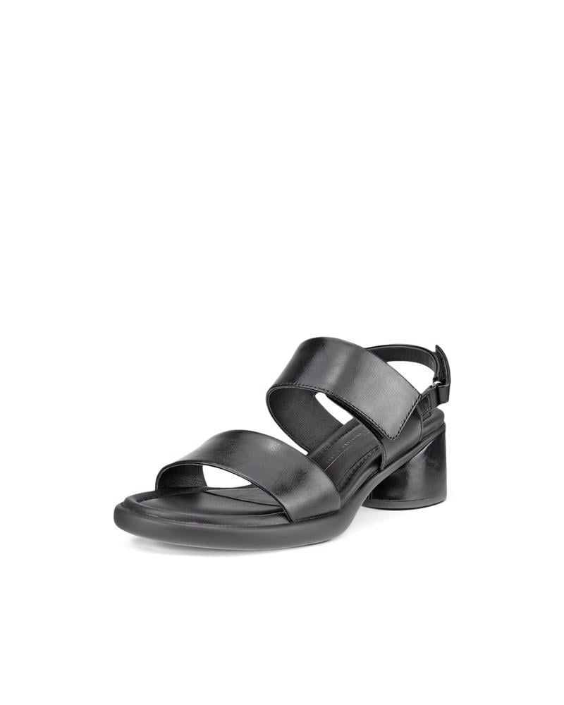 BLACK ECCO Sculpted Sandal LX 35