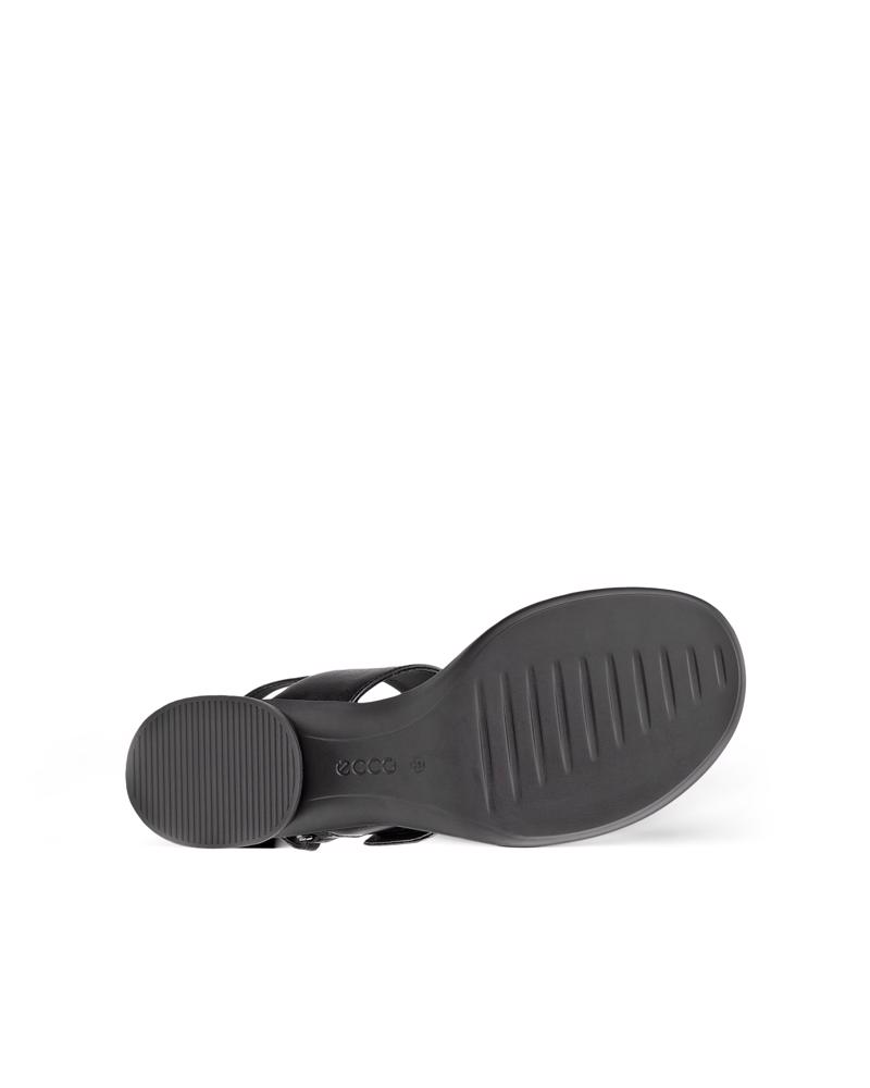 BLACK ECCO Sculpted Sandal LX 35