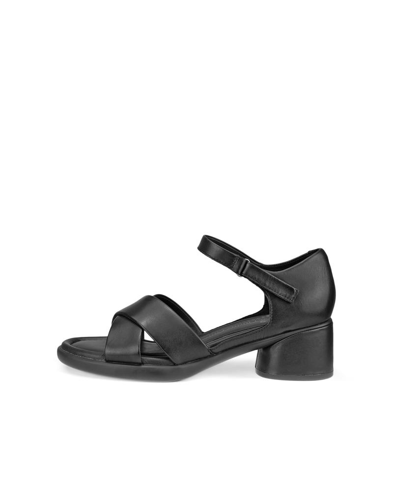 BLACK SCULPTED SANDAL LX 35