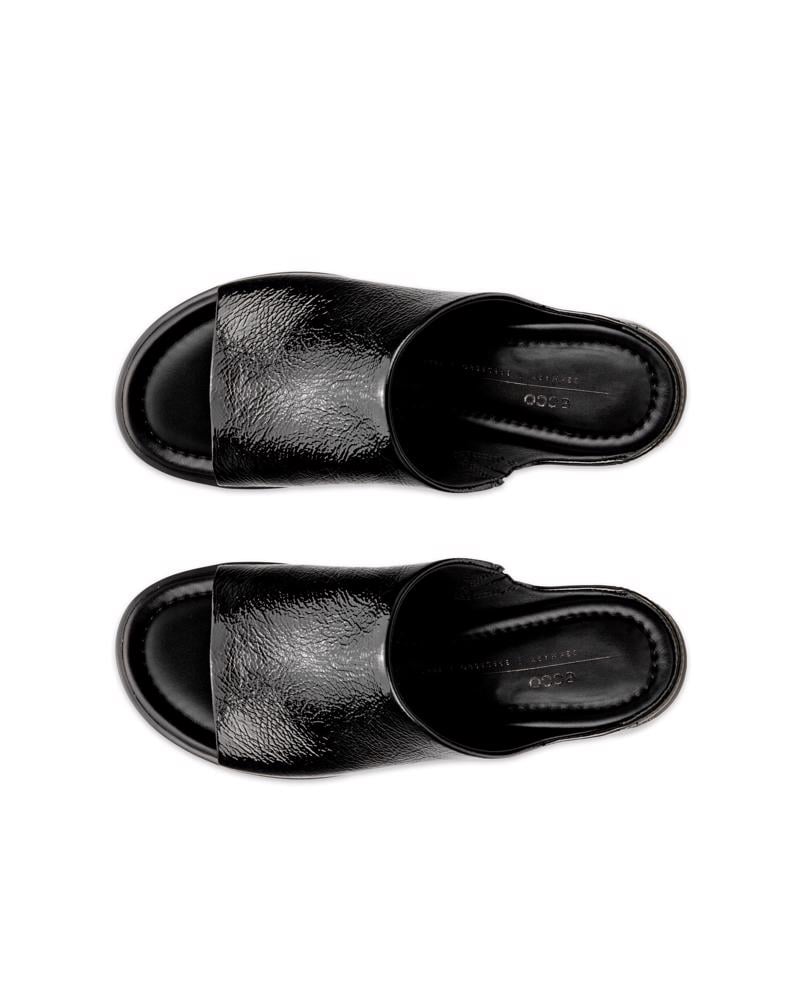 BLACK ECCO Sculpted Sandal LX 35