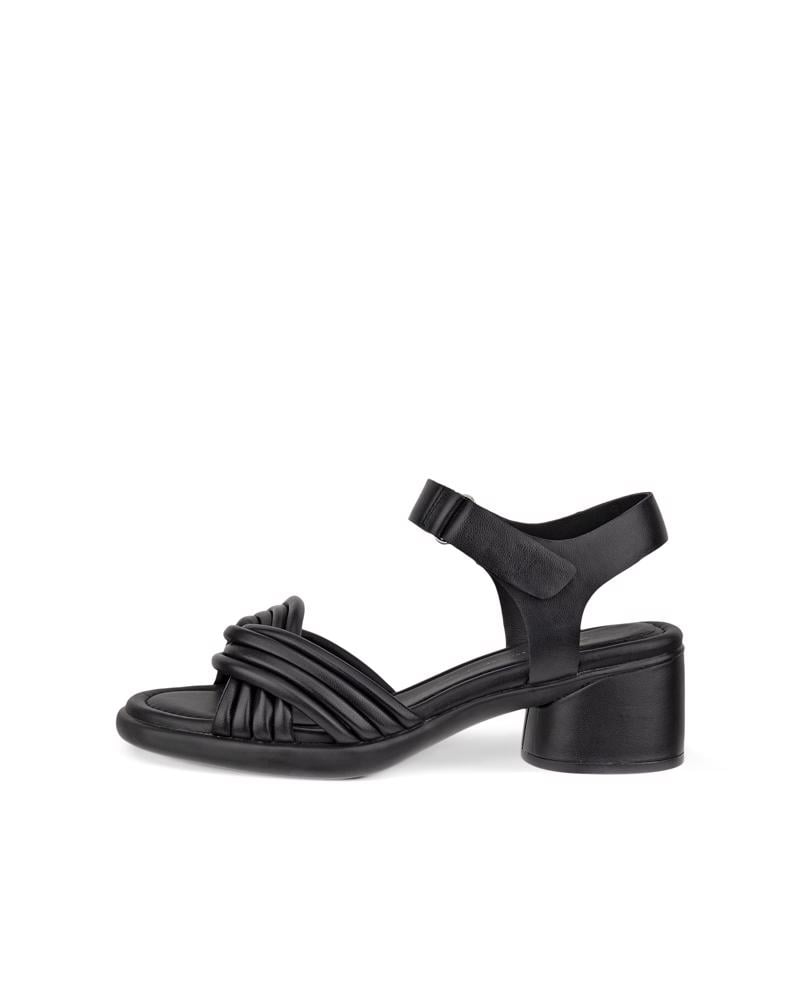 BLACK ECCO SCULPTED SANDAL 35 TUBE