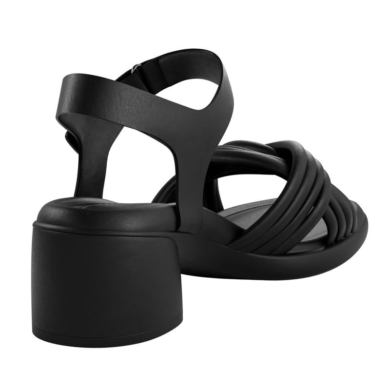 BLACK ECCO SCULPTED SANDAL 35 TUBE