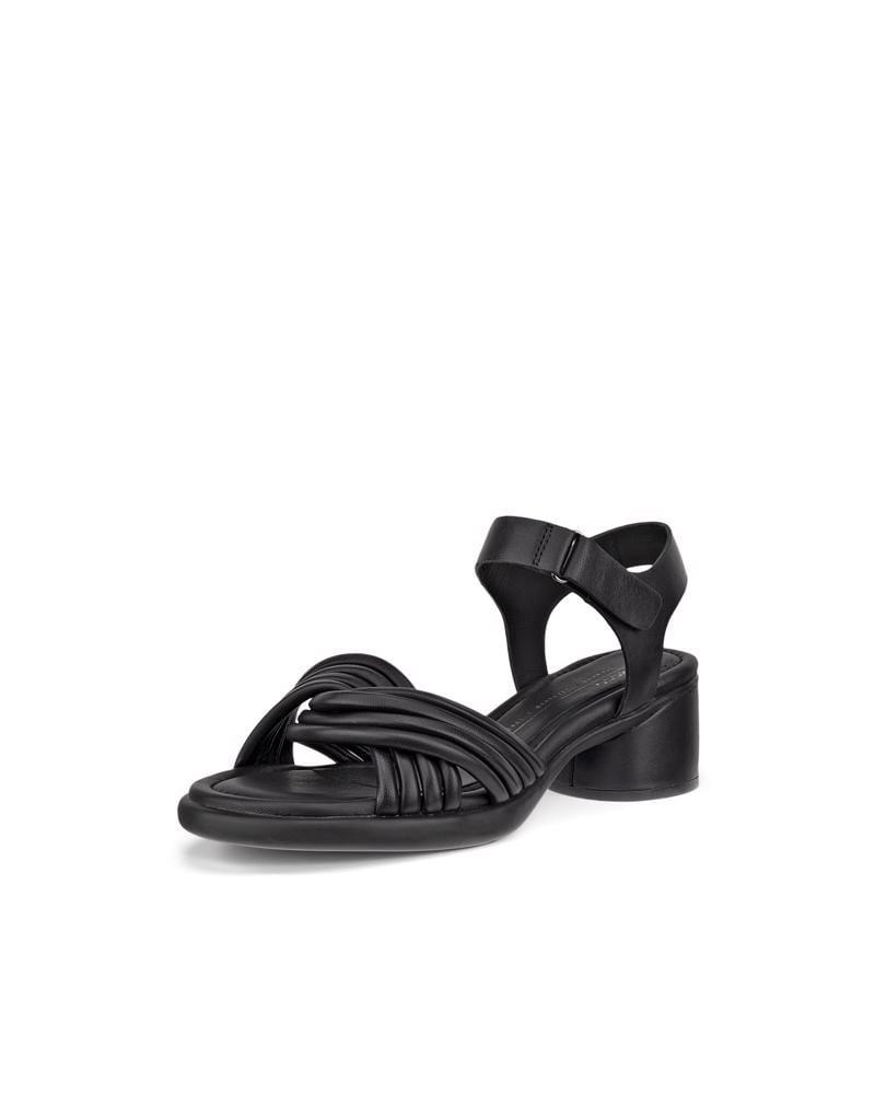 BLACK ECCO SCULPTED SANDAL 35 TUBE
