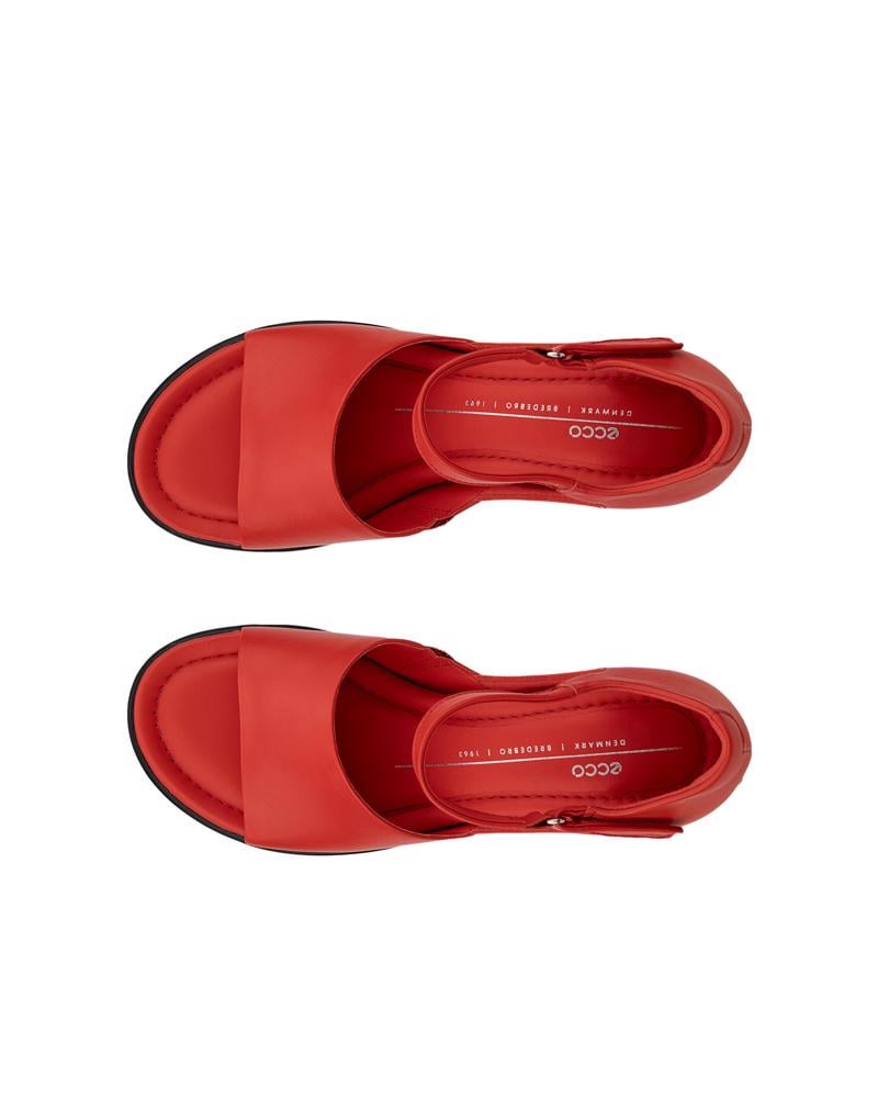Red ECCO SCULPTED SANDAL 35 TUBE