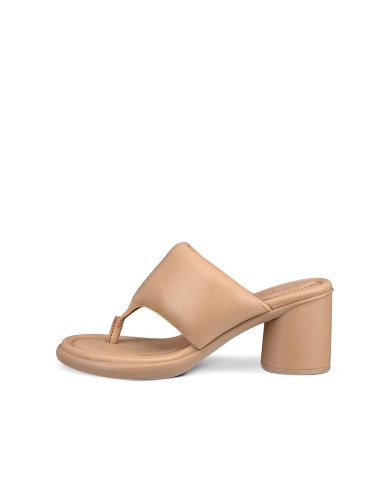 Beige ECCO SCULPTED SANDAL 55 NRL TH
