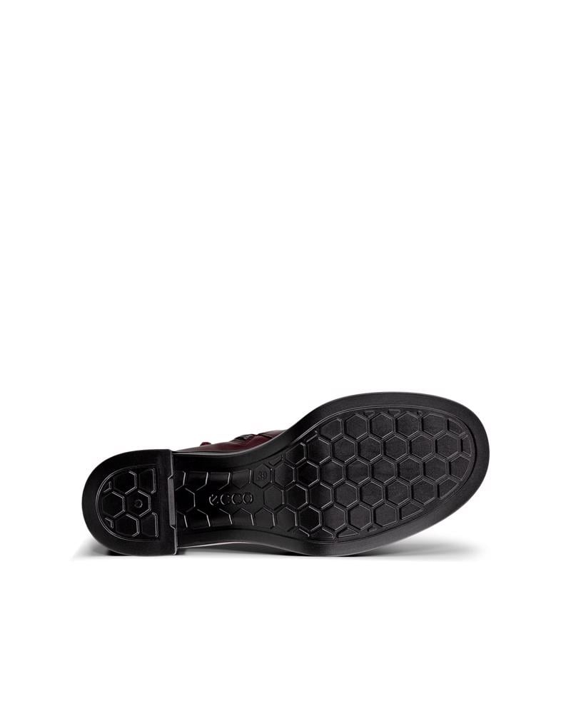 Red ECCO METRO SEOUL 45 W MID-CUT