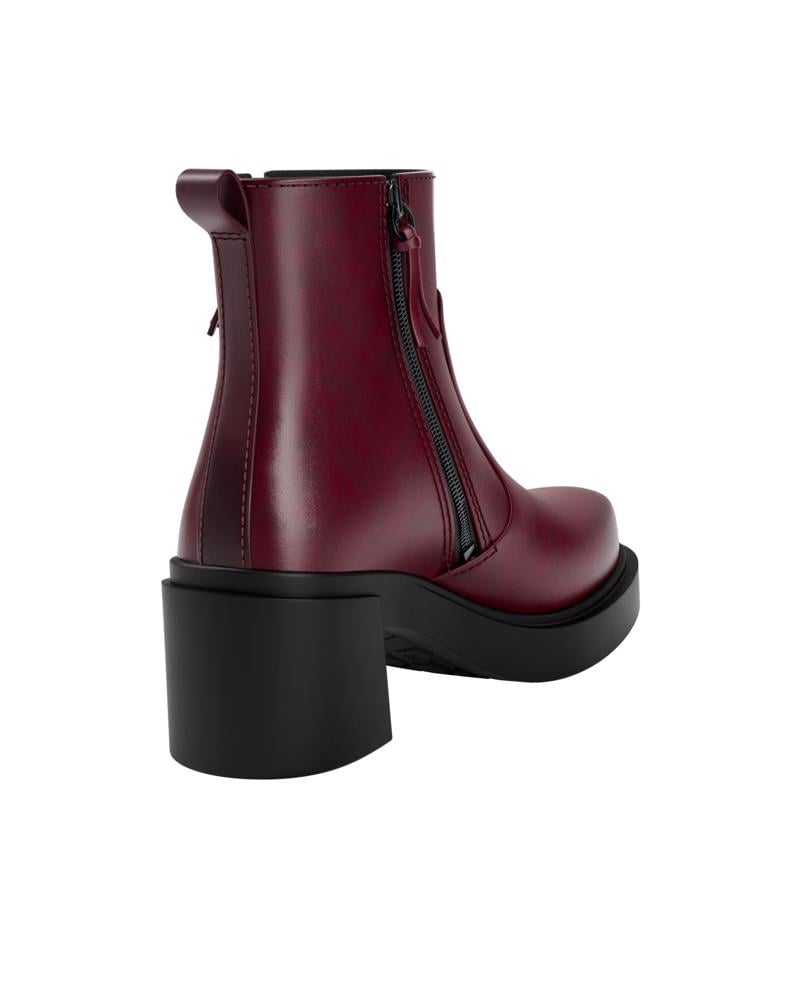 Red ECCO METRO SEOUL 45 W MID-CUT
