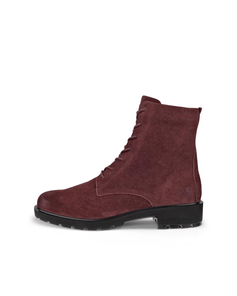 Red ECCO METRO VIENNA W LACE BOOT