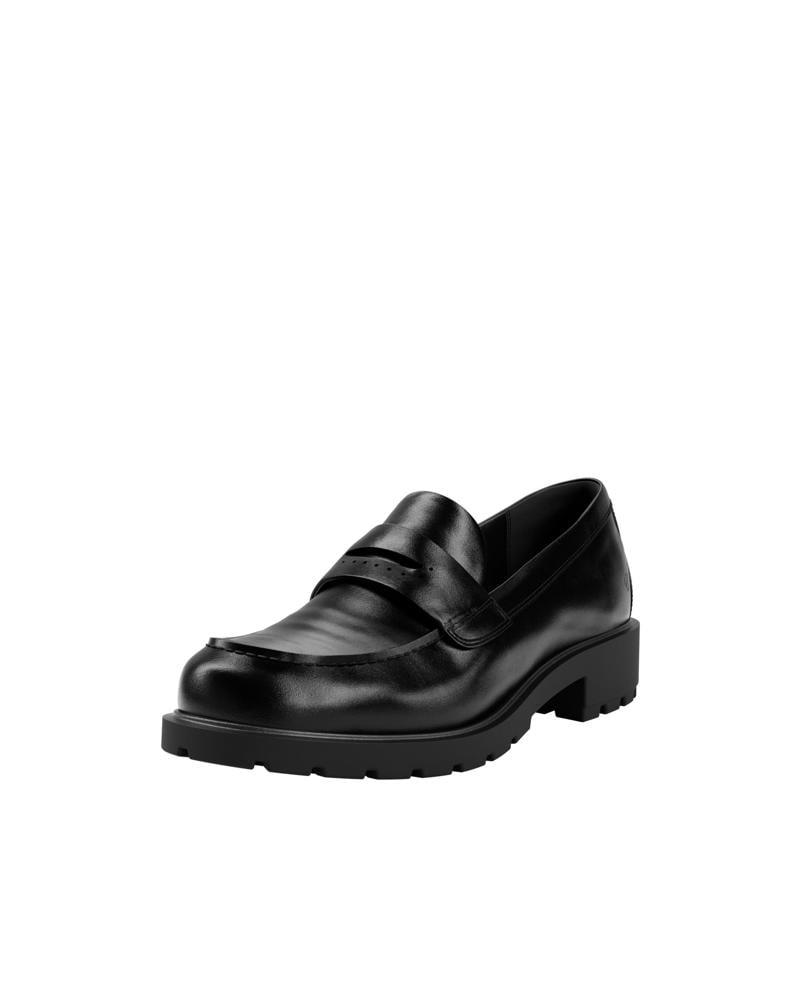 BLACK ECCO METROPOLE VIENNA W LOAFER