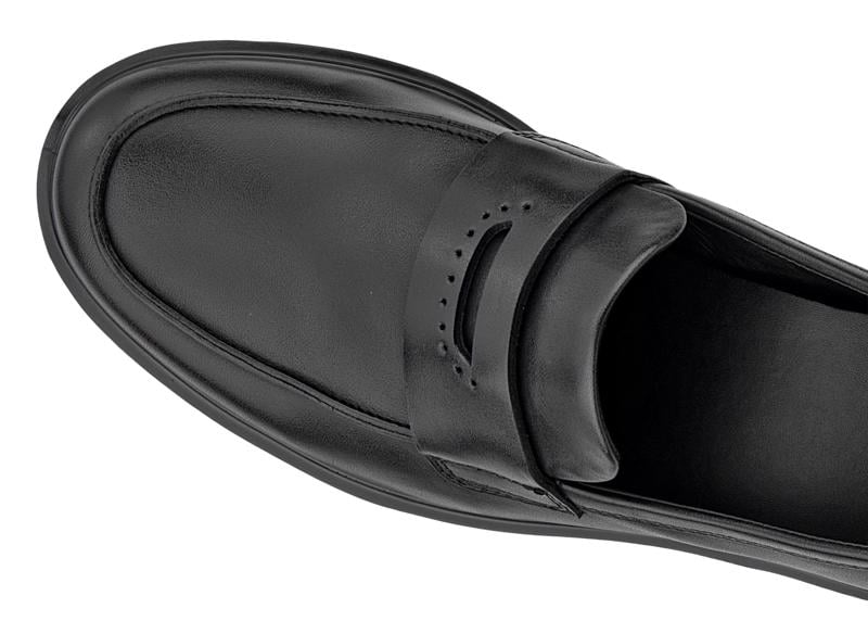 BLACK ECCO METROPOLE VIENNA W LOAFER