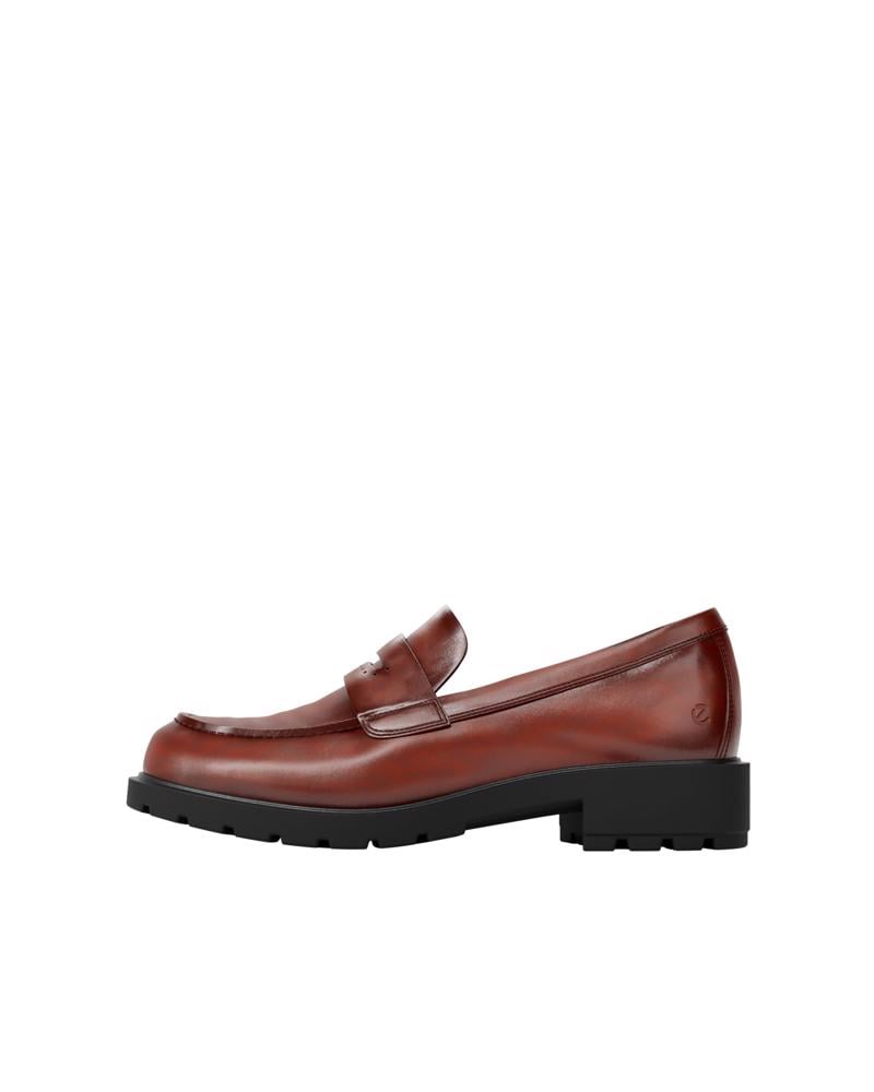 Brown ECCO METROPOLE VIENNA W LOAFER
