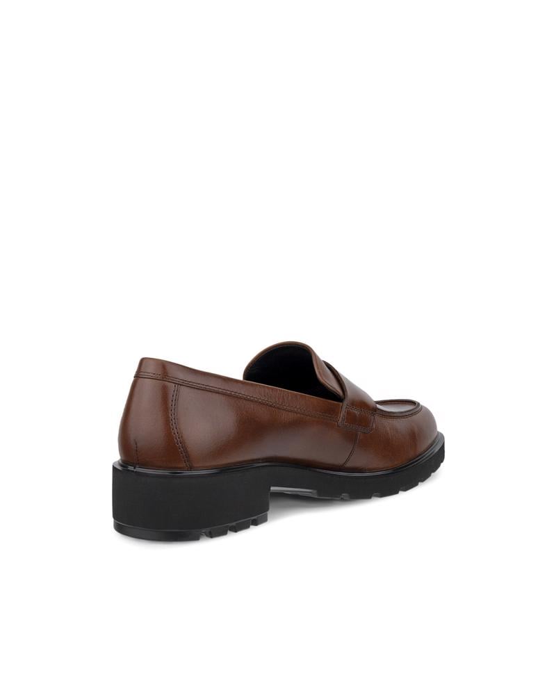 Brown ECCO METROPOLE VIENNA W LOAFER