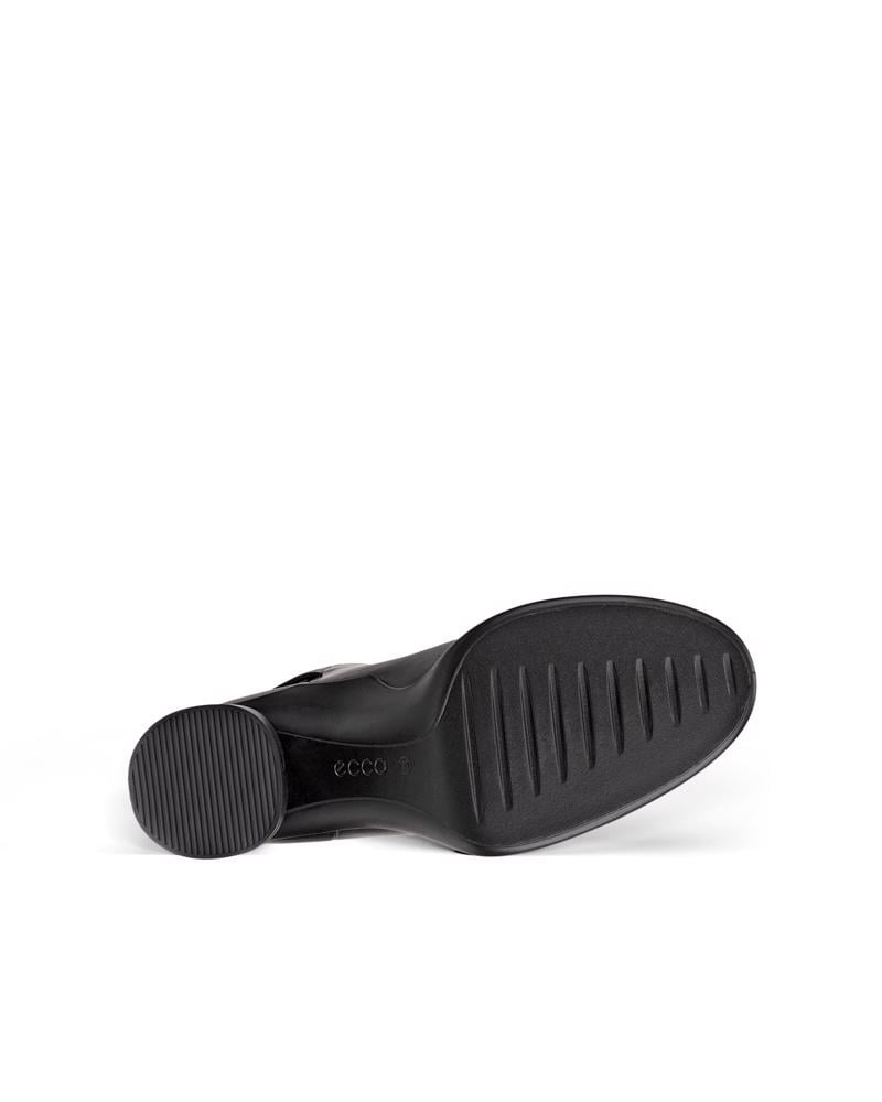 BLACK ECCO SCULPTED LX 55 W MID-CUT