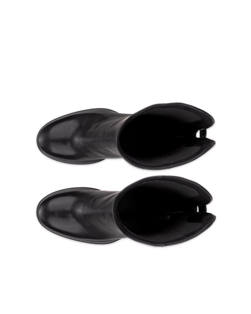 BLACK ECCO SCULPTED LX 55 W MID-CUT