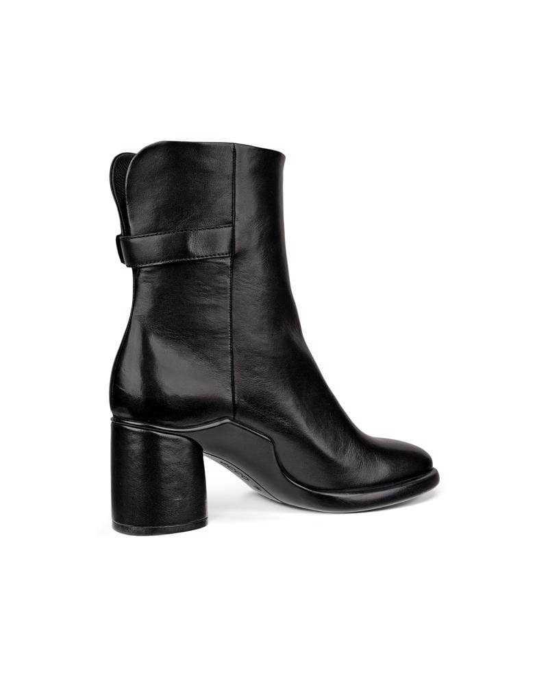 BLACK ECCO SCULPTED LX 55 W MID-CUT