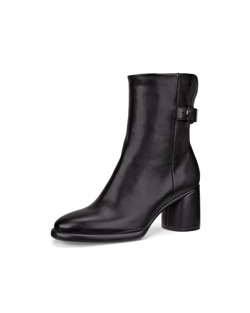 BLACK ECCO SCULPTED LX 55 W MID-CUT