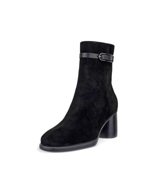 BLACK ECCO SCULPTED LX 55 MID BUCKLE