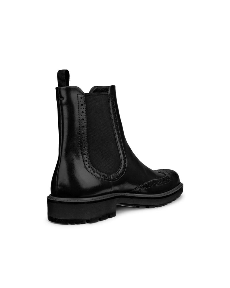 BLACK ECCO METROPOLE OSLO W CHELSEA