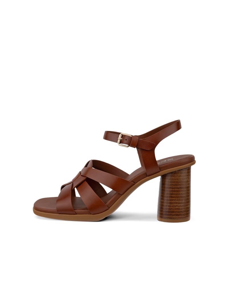 Brown ECCO SCULPTED ALBA 65 SANDAL