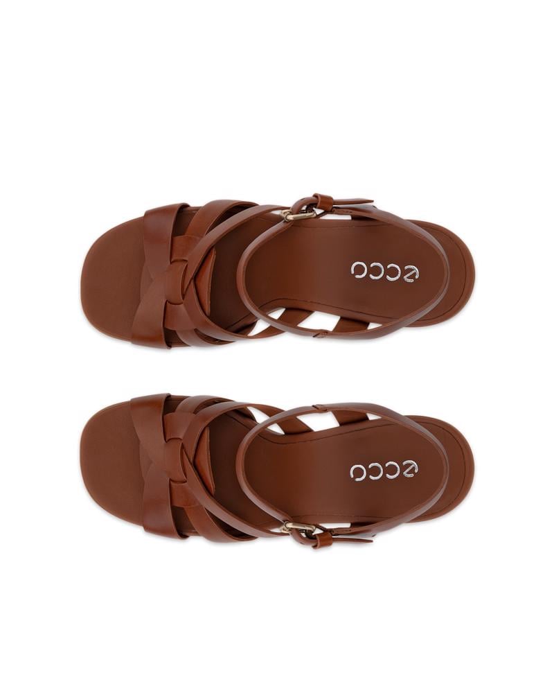 Brown ECCO SCULPTED ALBA 65 SANDAL