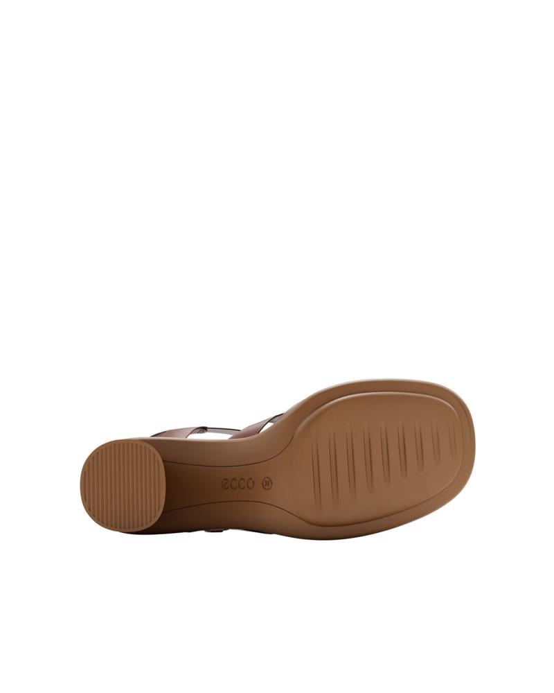 Brown ECCO SCULPTED ALBA 65 SANDAL