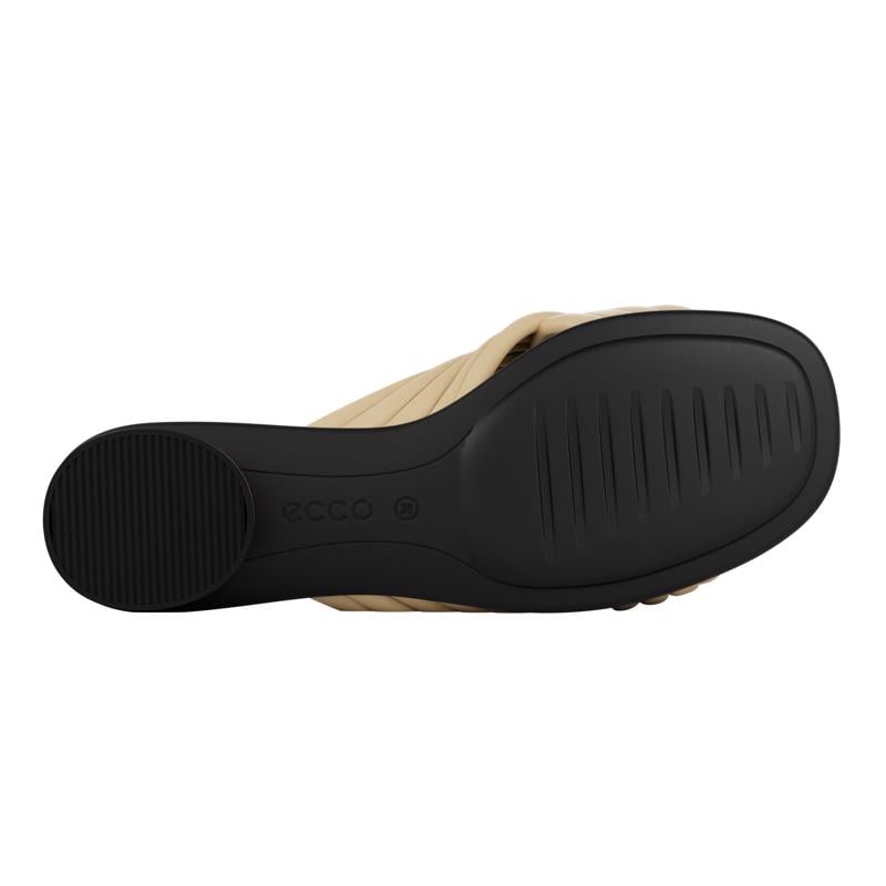 Yellow ECCO SCULPTED ALBA 25 SLIDE