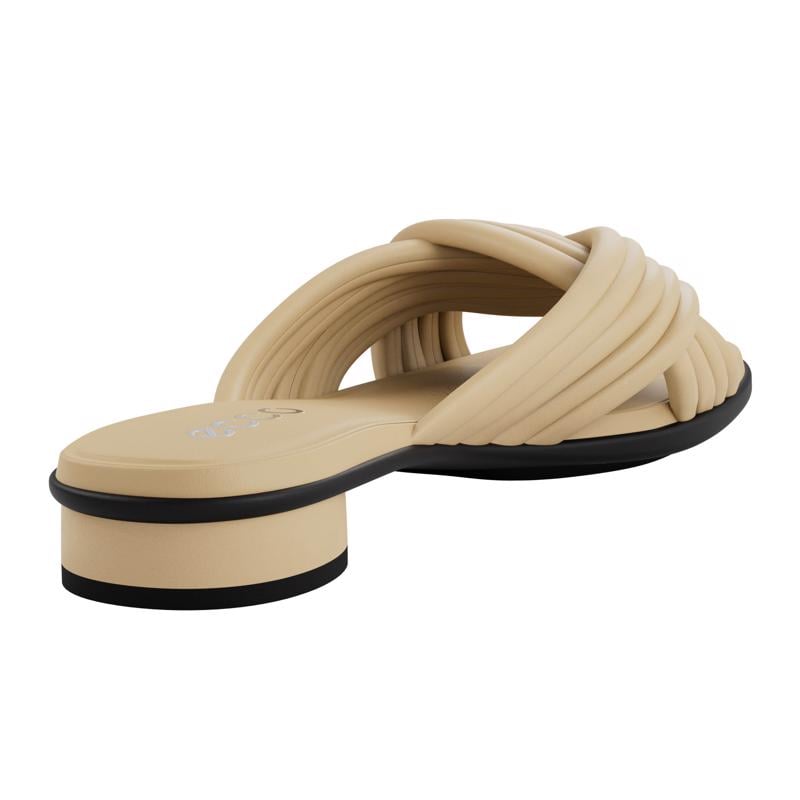 Yellow ECCO SCULPTED ALBA 25 SLIDE