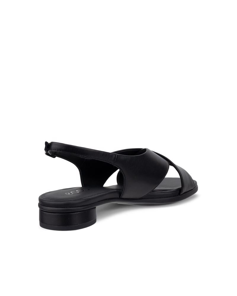 BLACK ECCO SCULPTED ALBA 25 SANDAL