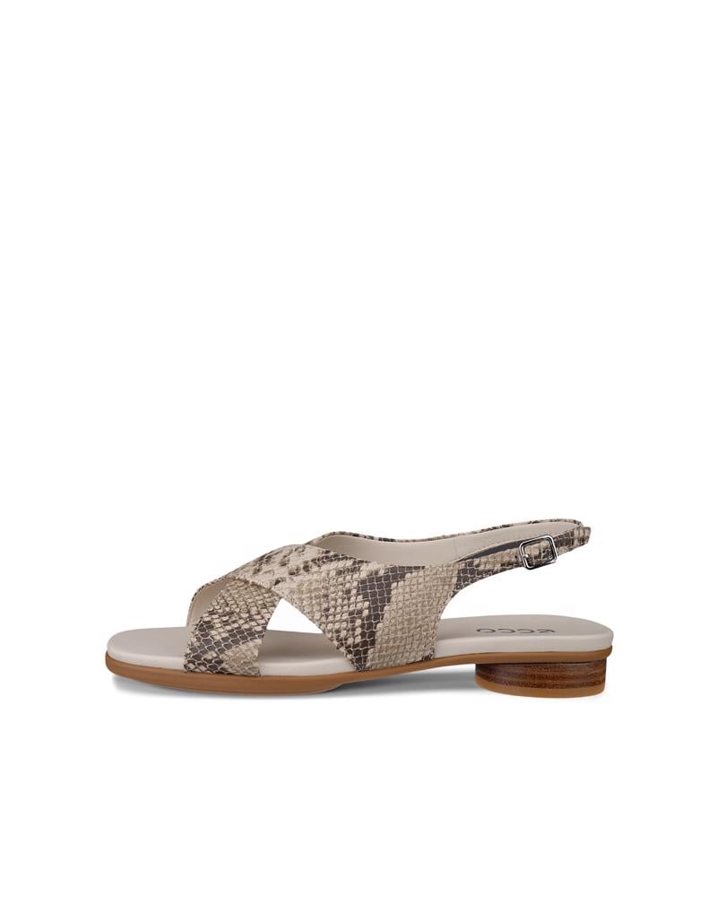 Beige ECCO SCULPTED ALBA 25 SANDAL