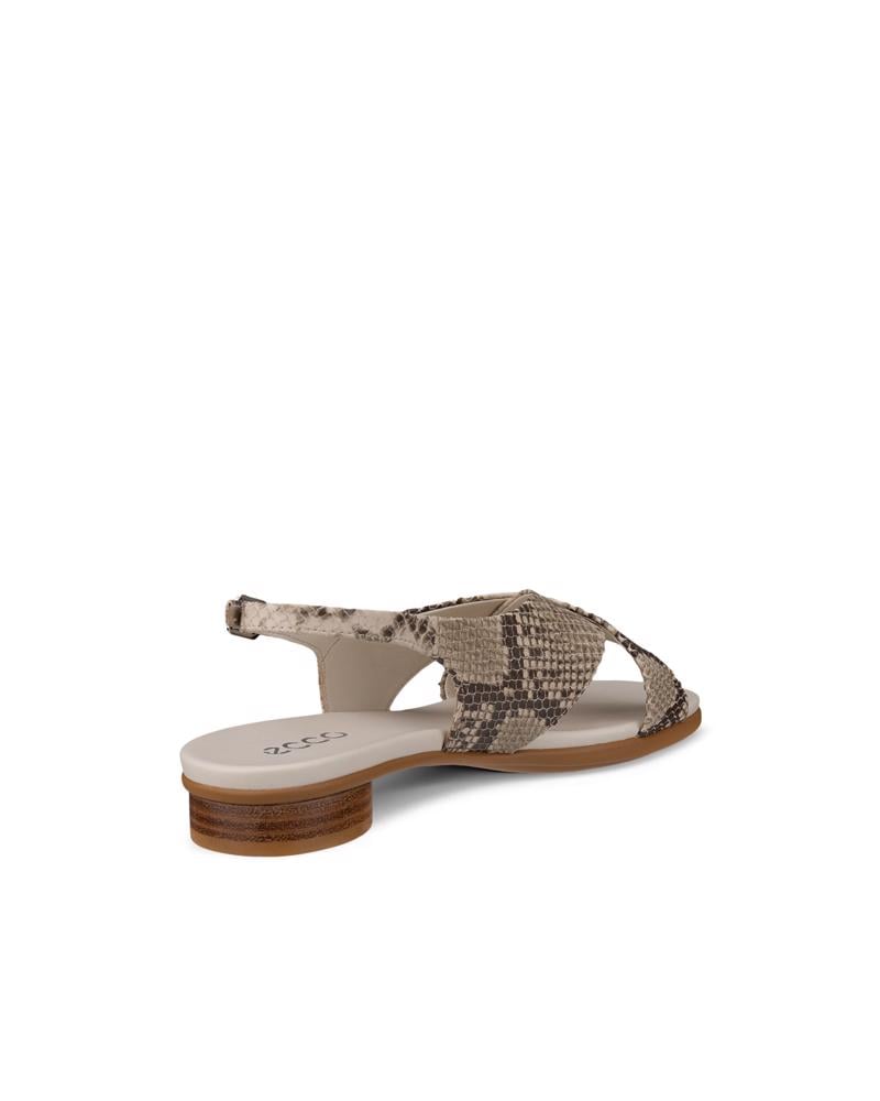 Beige ECCO SCULPTED ALBA 25 SANDAL