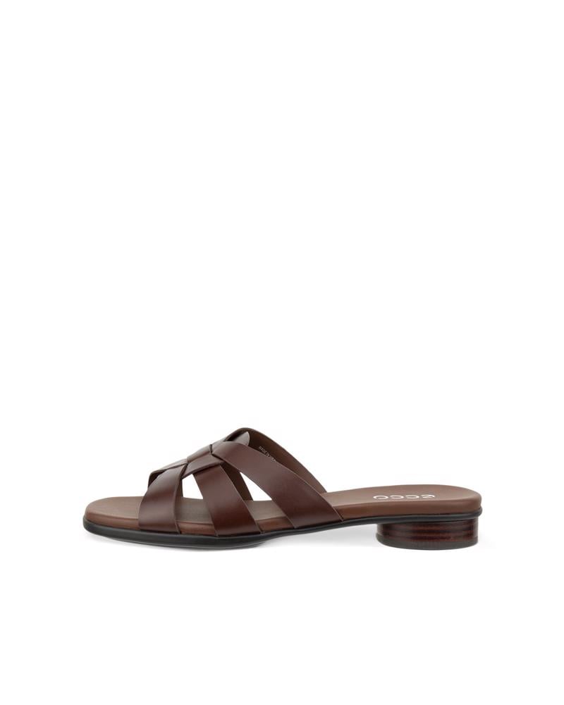 Brown ECCO SCULPTED ALBA 25 SLIDE