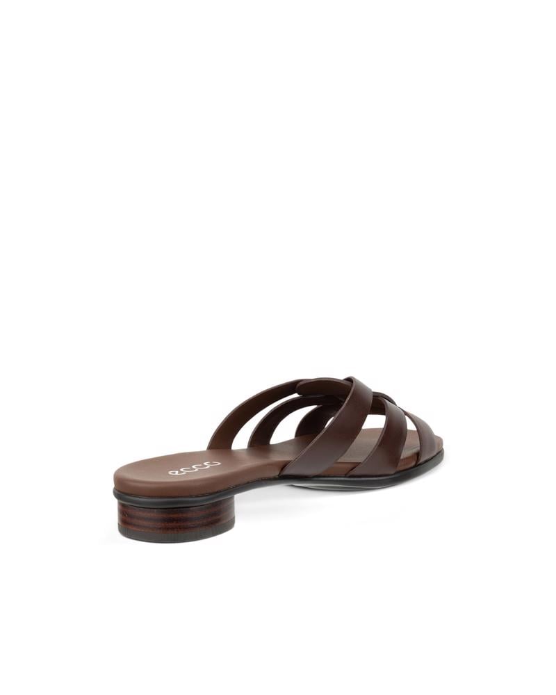 Brown ECCO SCULPTED ALBA 25 SLIDE