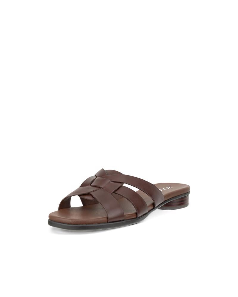 Brown ECCO SCULPTED ALBA 25 SLIDE