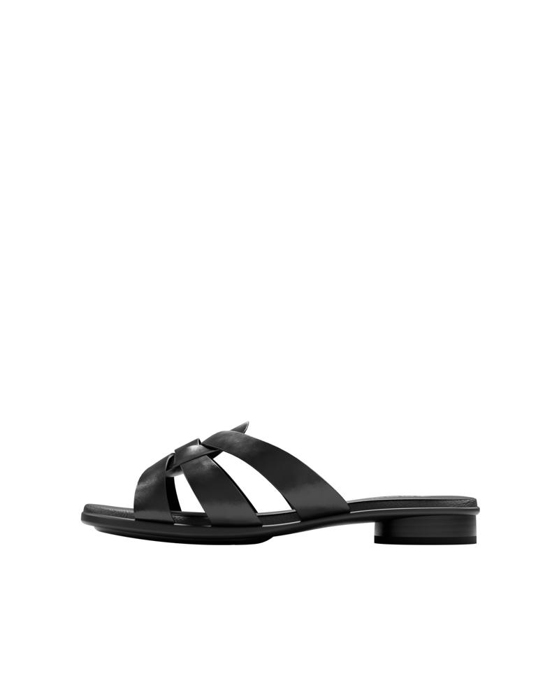 BLACK ECCO SCULPTED ALBA 25 SLIDE