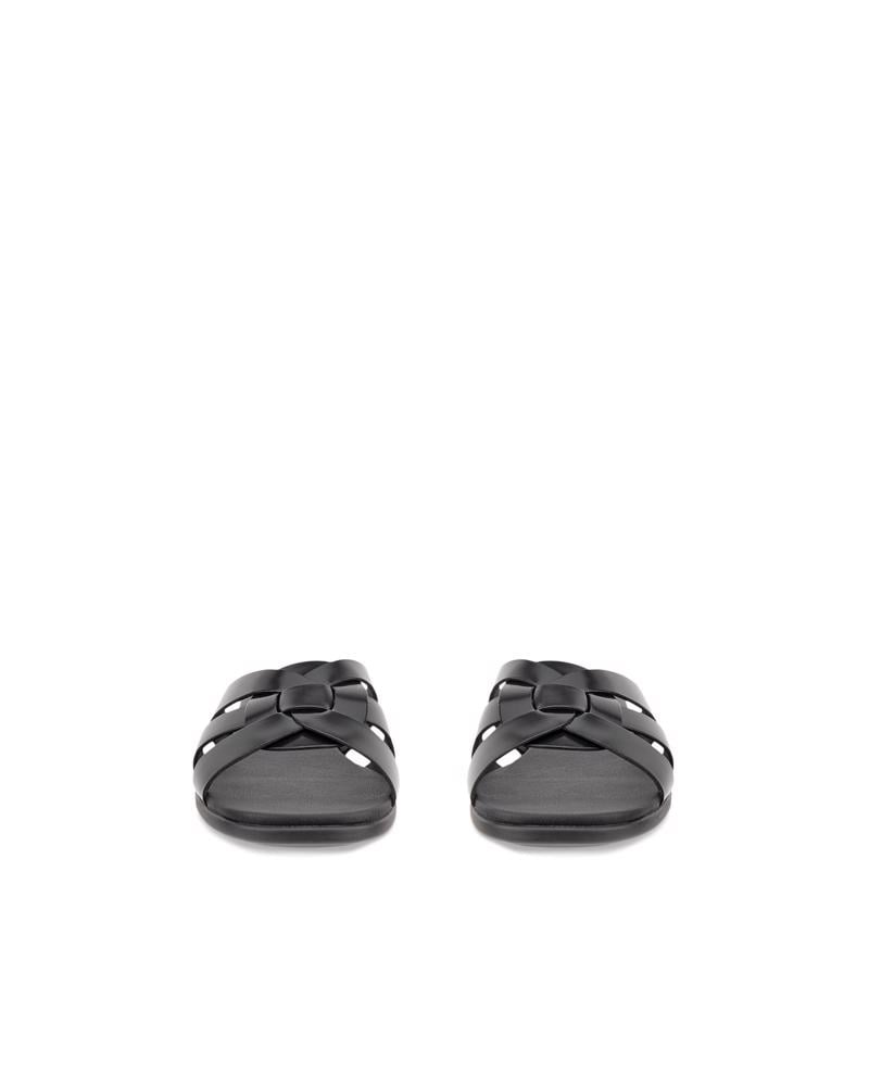 BLACK ECCO SCULPTED ALBA 25 SLIDE