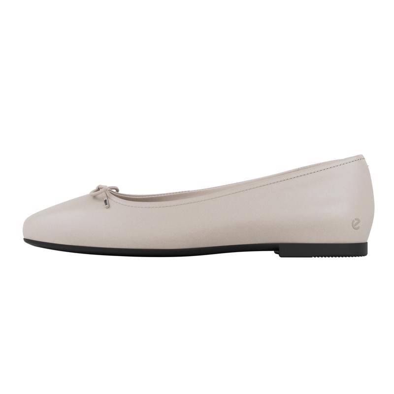 Beige ECCO MARGOT W BALLERINA BOW