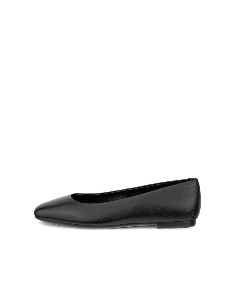 BLACK ECCO MARGOT W BALLERINA