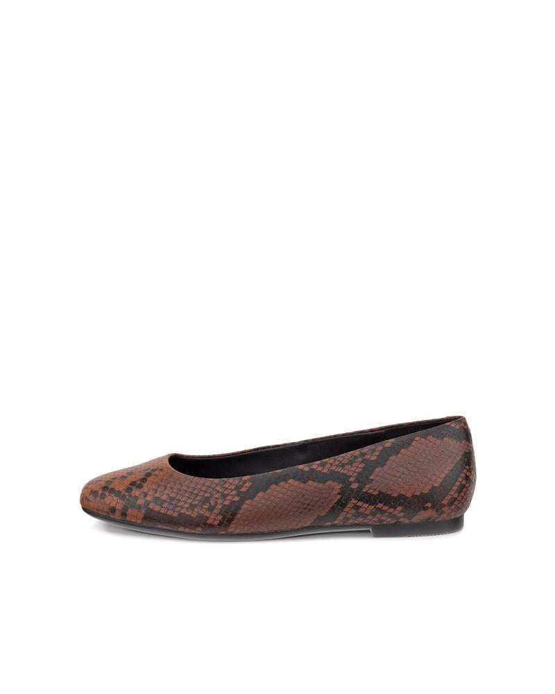 Brown ECCO MARGOT W BALLERINA