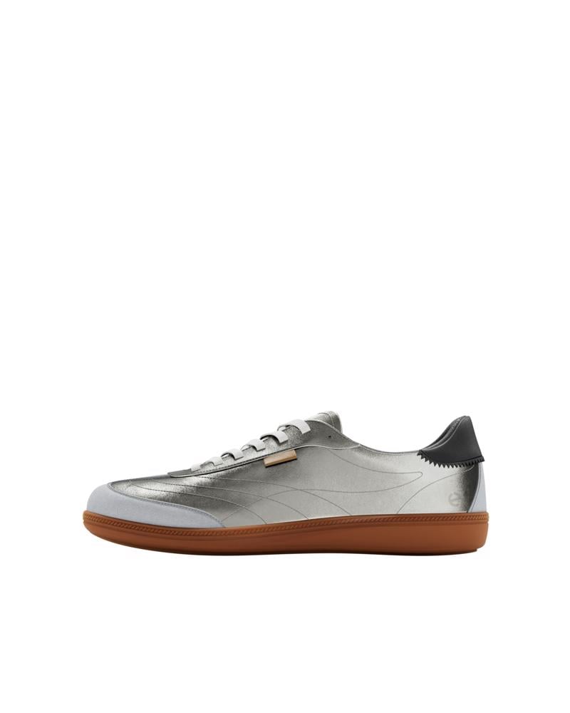 Silver ECCO SOFT 11 W LACE SNEAKER