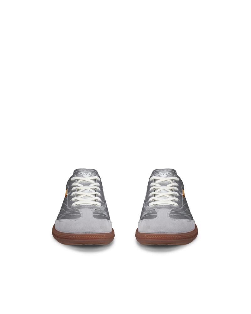 Silver ECCO SOFT 11 W LACE SNEAKER